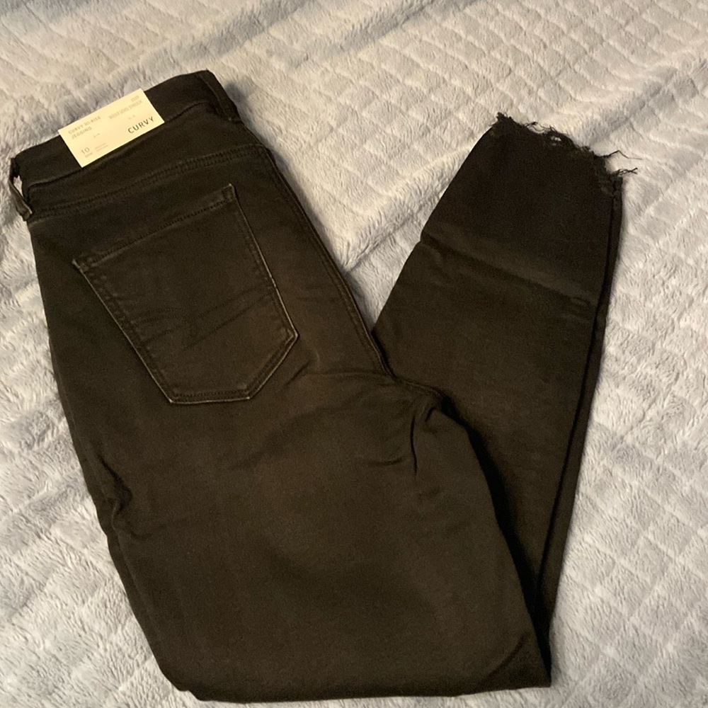 NWT American Eagle Curvy High Rise Next Level Jegging 10 Reg